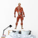 Muscle Man Back Side Wall Decal