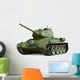 T-34 Soviet Medium Tank Wall Decal