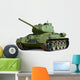 T-34 Soviet Medium Tank Wall Decal