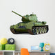 T-34 Soviet Medium Tank Wall Decal