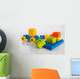 Picture Lego Colour Blocks Wall Decal