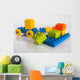 Picture Lego Colour Blocks Wall Decal