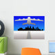 Plane and Philadelphia Skyline Wall Decal