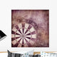 Vintage Dart Board Wall Decal