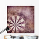 Vintage Dart Board Wall Decal