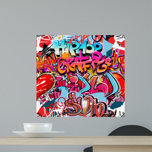 Hip Hop Graffiti Urban Wall Decal