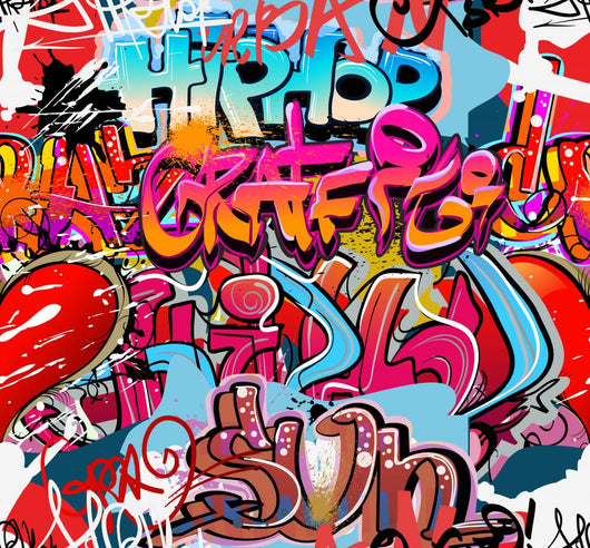 Hip Hop Graffiti Urban Wall Decal