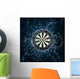 Lightning Dart Board Wall Decal