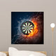 Elemental Dart Board Wall Decal