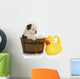 Puppy Bath Time Wall Decal