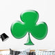 Three-Leafed Shamrock Illustration Wall Decal
