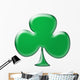 Three-Leafed Shamrock Illustration Wall Decal