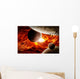 Planet Landscape Illustration Earth Wall Decal