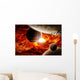 Planet Landscape Illustration Earth Wall Decal
