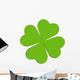 Shamrock Bring Me Luck Wall Decal