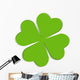 Shamrock Bring Me Luck Wall Decal
