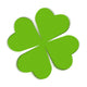 Shamrock Bring Me Luck Wall Decal