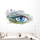 Summer Human Eye Wall Decal