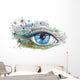 Summer Human Eye Wall Decal