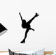 Figure Skating Vector Wall Decal