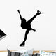 Figure Skating Vector Wall Decal