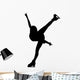 Figure Skating Vector Wall Decal
