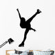 Figure Skating Vector Wall Decal