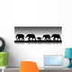 Landscape with Elephants Wall Decal