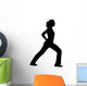 Exercise Silhouette Wall Decal