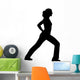 Exercise Silhouette Wall Decal