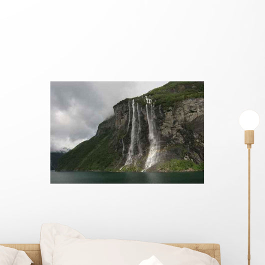 Seven Sisters Waterfall Wall Decal
