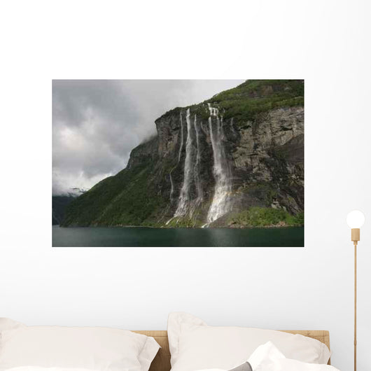 Seven Sisters Waterfall Wall Decal