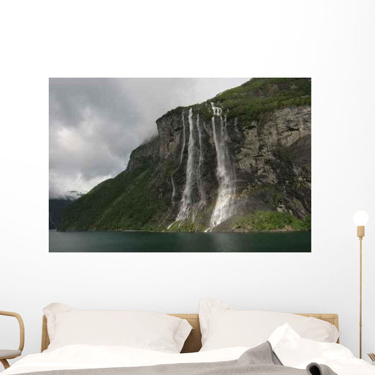 Seven Sisters Waterfall Wall Decal