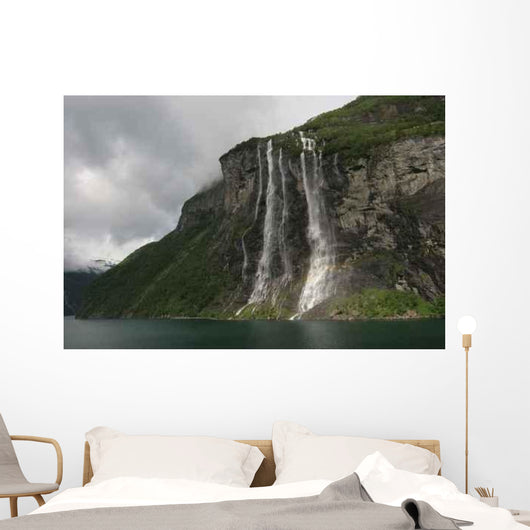 Seven Sisters Waterfall Wall Decal
