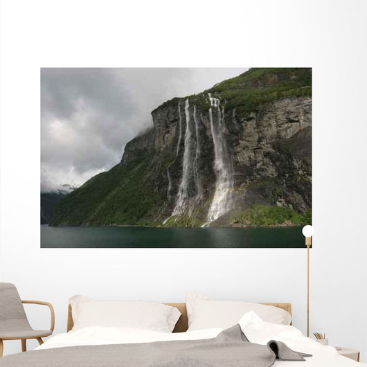 Seven Sisters Waterfall Wall Decal