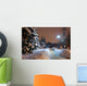 Spruce Trees Winter Park Wall Decal