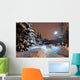 Spruce Trees Winter Park Wall Decal