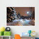 Spruce Trees Winter Park Wall Decal