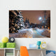 Spruce Trees Winter Park Wall Decal