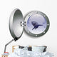 Shark in a Porthole Illustration Wall Decal