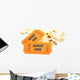 Popcorn Tickets Movie Wall Decal
