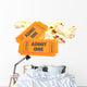 Popcorn Tickets Movie Wall Decal