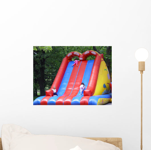 Inflatable Slide Wall Decal