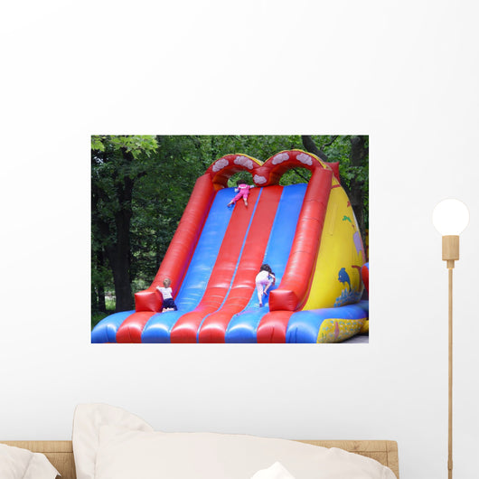Inflatable Slide Wall Decal