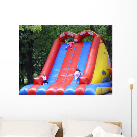 Inflatable Slide Wall Decal