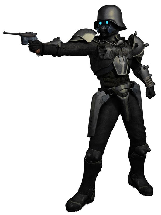 Steam Punk Trooper Wall Decal