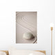 Zen Sand and Rock Garden - Vertical Wall Decal