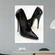 Black Leather High Heels Wall Decal