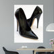Black Leather High Heels Wall Decal