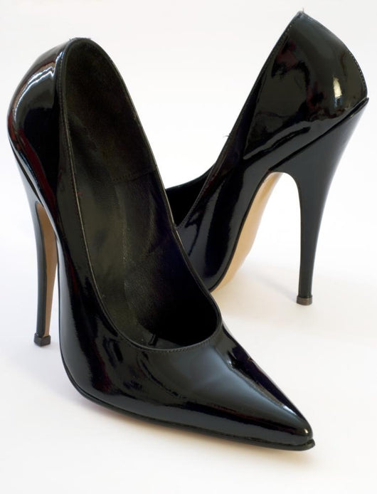 Black Leather High Heels Wall Decal